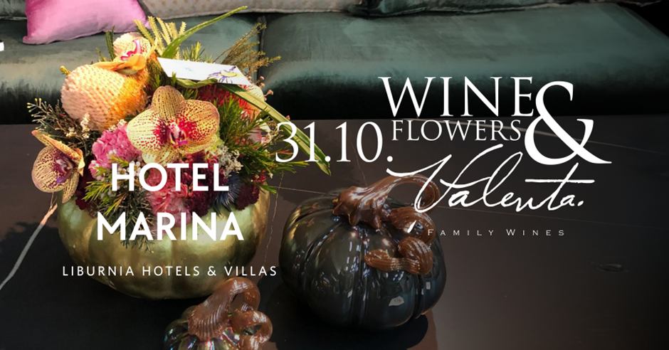 Radionica Wine & Flowers